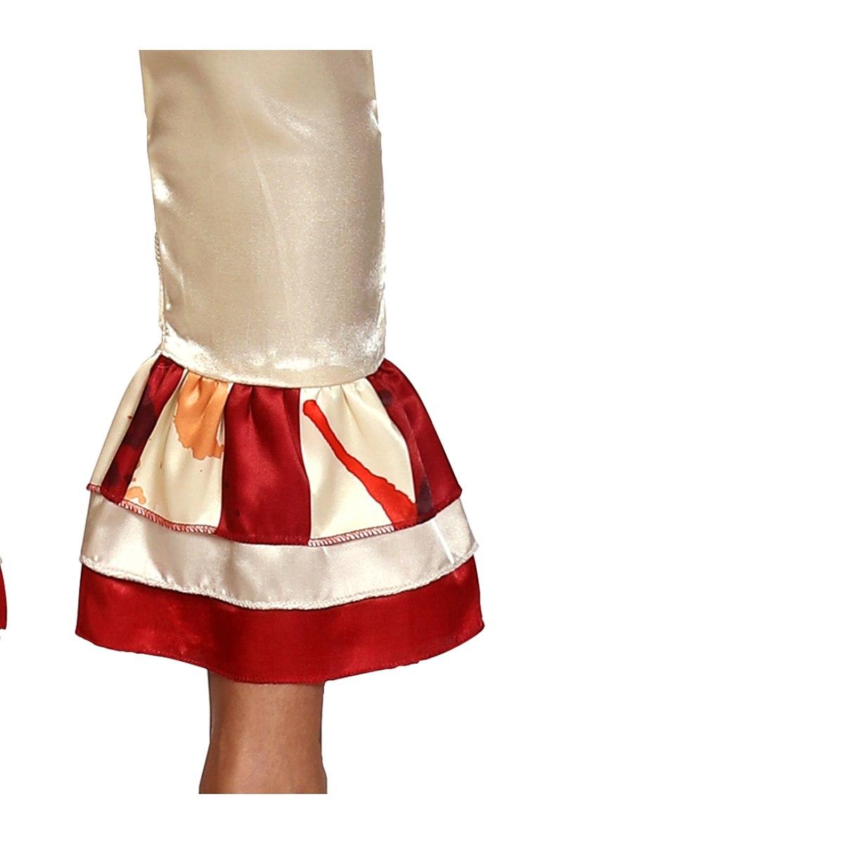 Costume clown modello a strisce