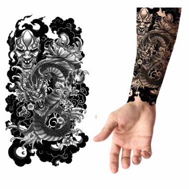 Tatuaggi rimovibili corpo drago