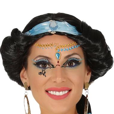 Trucco decorazioni adesive viso egitto strass