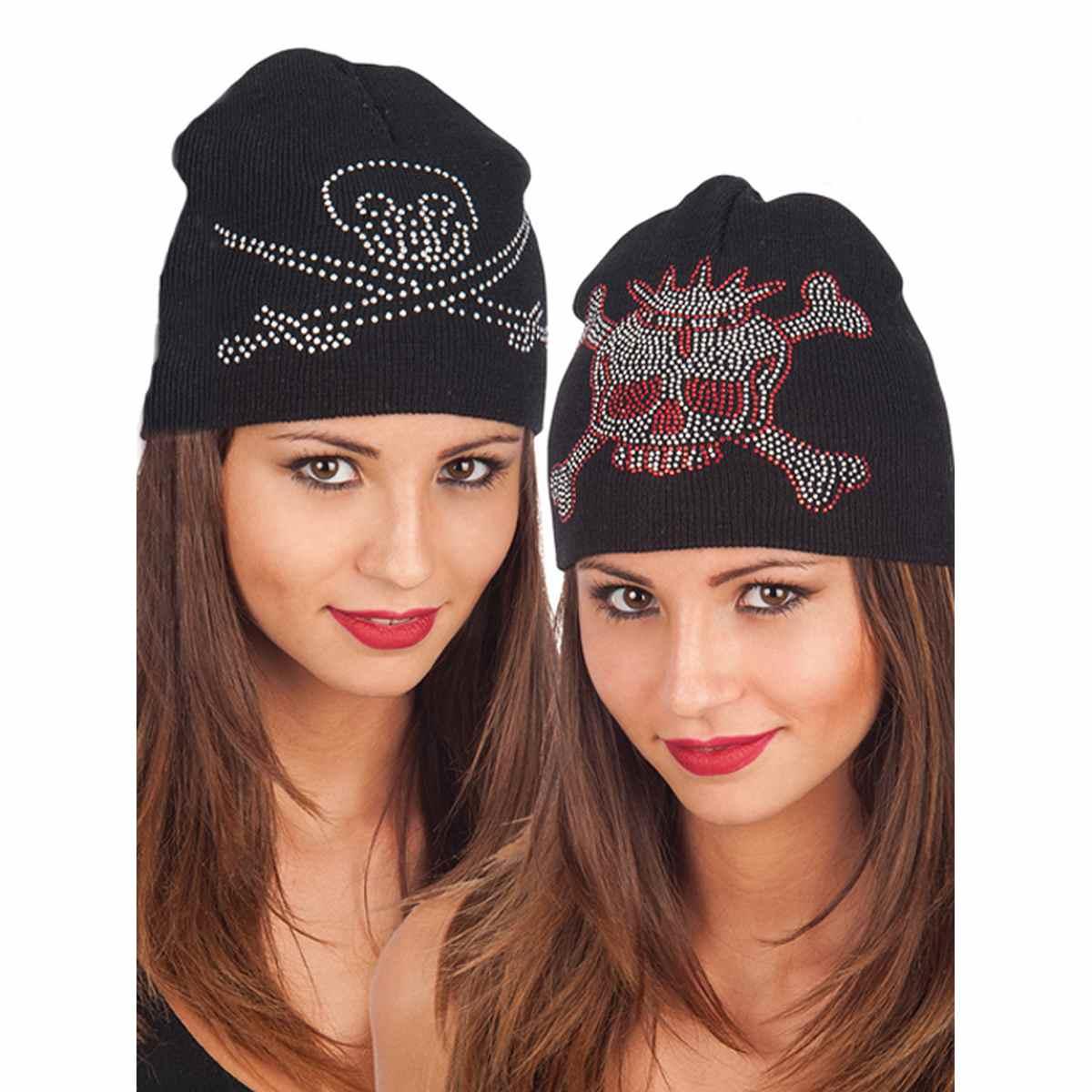 Cappello Zuccotto Pirata In Lana 2 Modelli |Carnival Toys