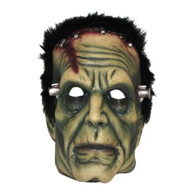 Maschera viso lattice frankenstein verde