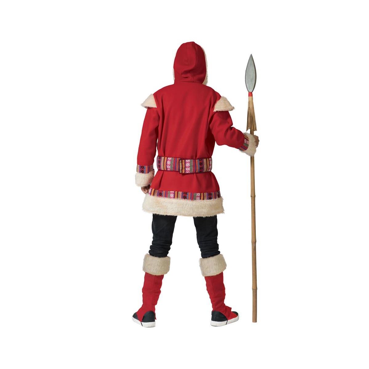 Costume eschimese rosso