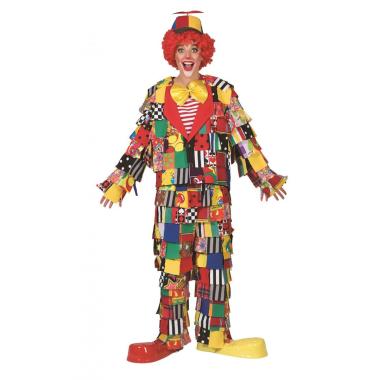 Costume clown patchwork