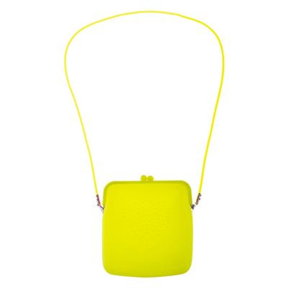 Borsa silicone giallo fluo
