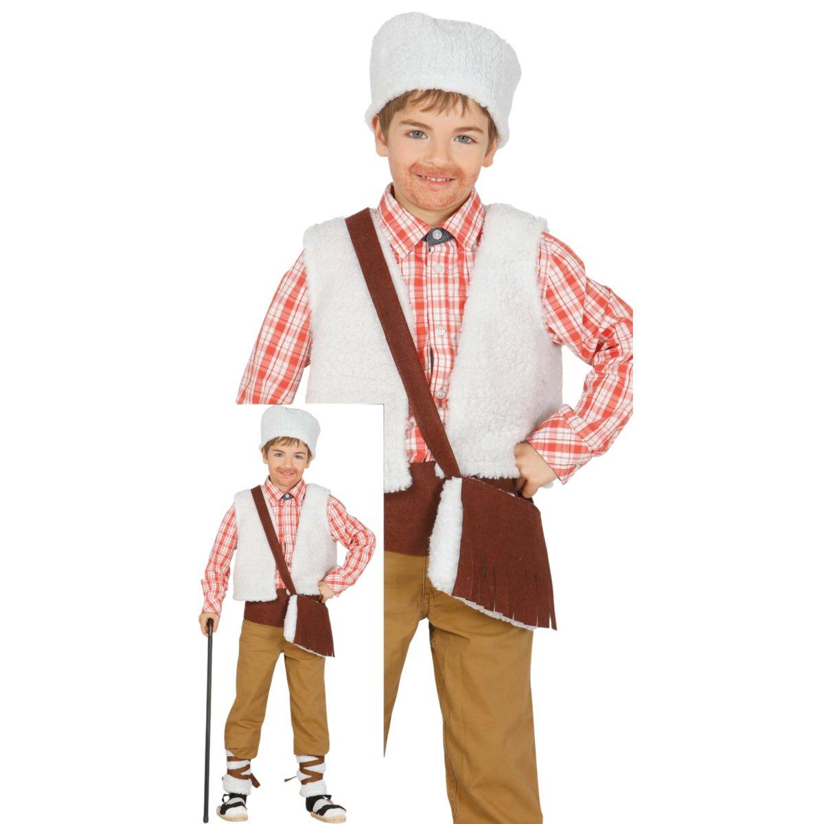 Costume pastore marrone