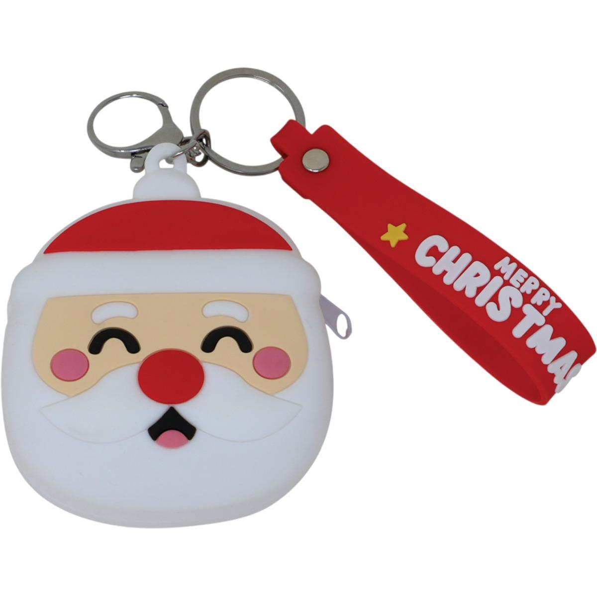 Porta monete xmas babbo natale bambini