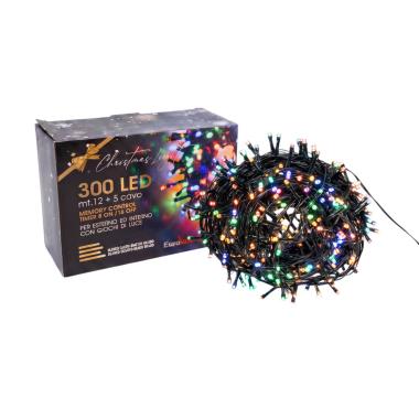 Luci di Natale esterno 300 LED multicolor giochi luce