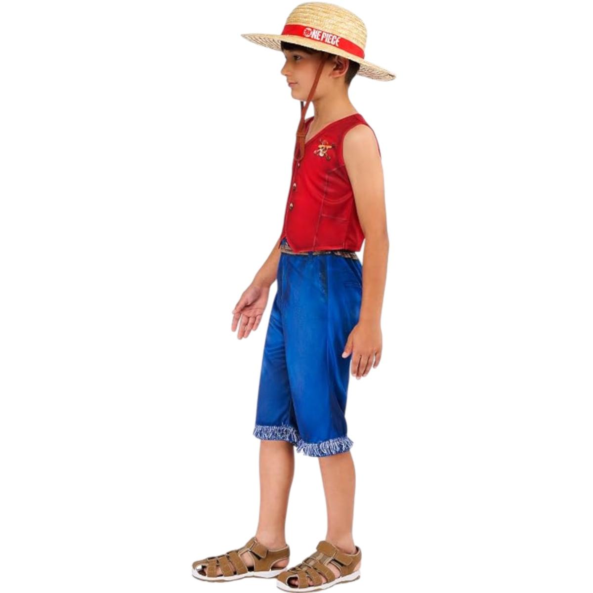 Costume avventuriero One piece Luffy |Bambino