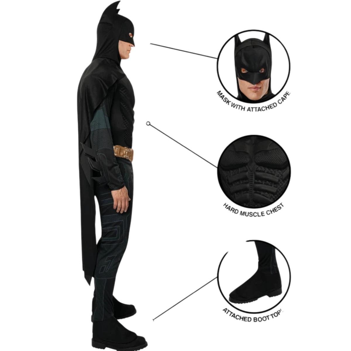 Costume batman rises deluxe |Uomo