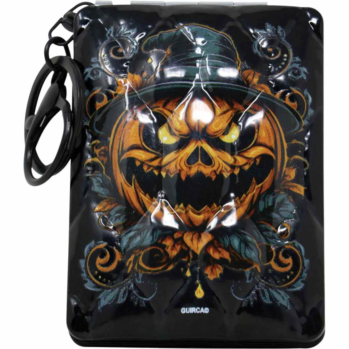 Portachiavi con specchio zucca halloween