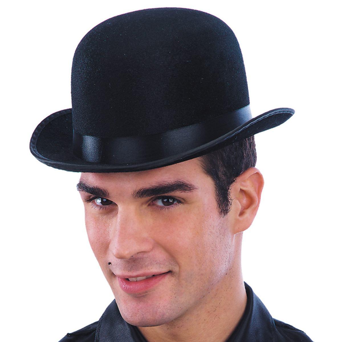 Cappello Bombetta Lusso Nera |Carnival Toys