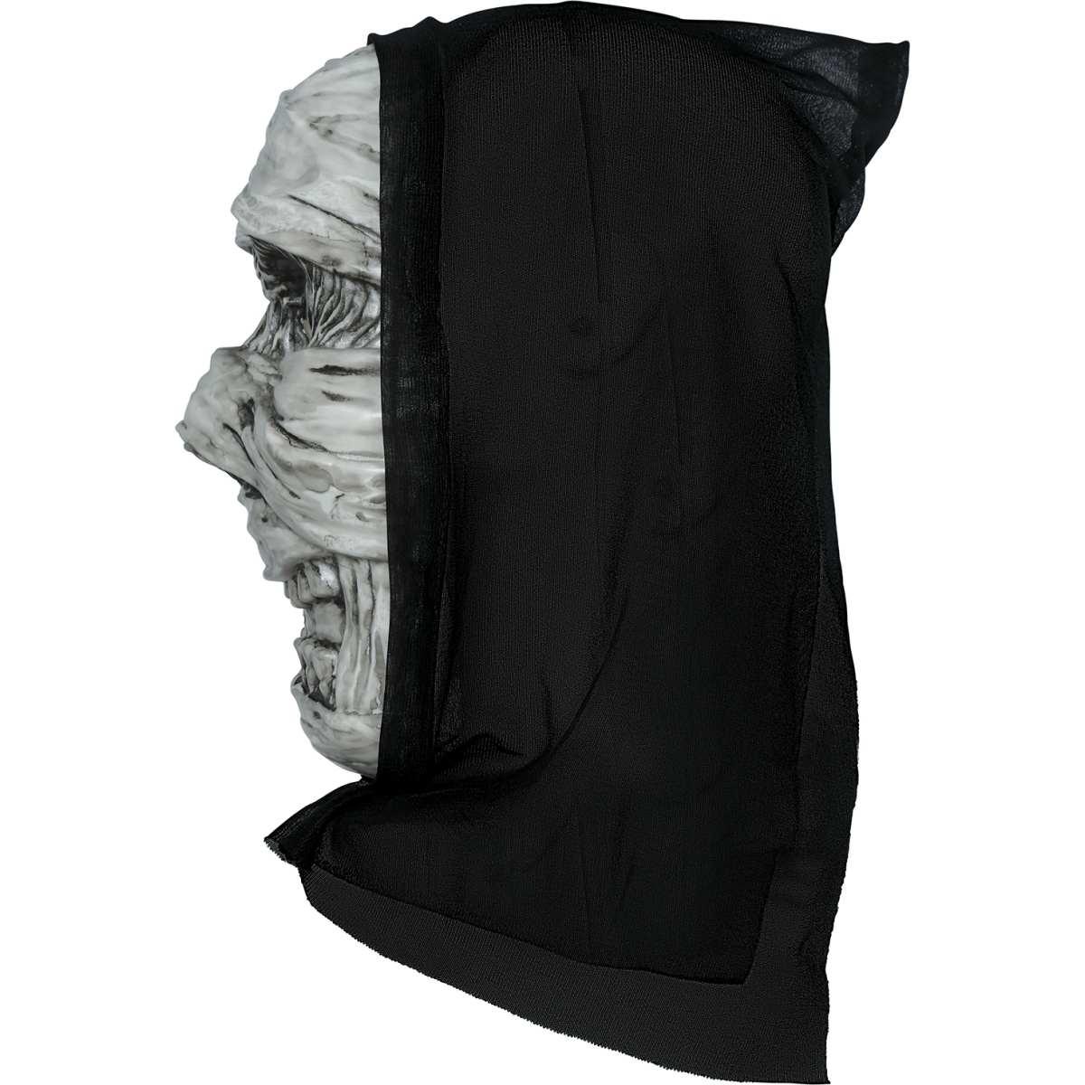Maschera viso pvc mummia cappuccio