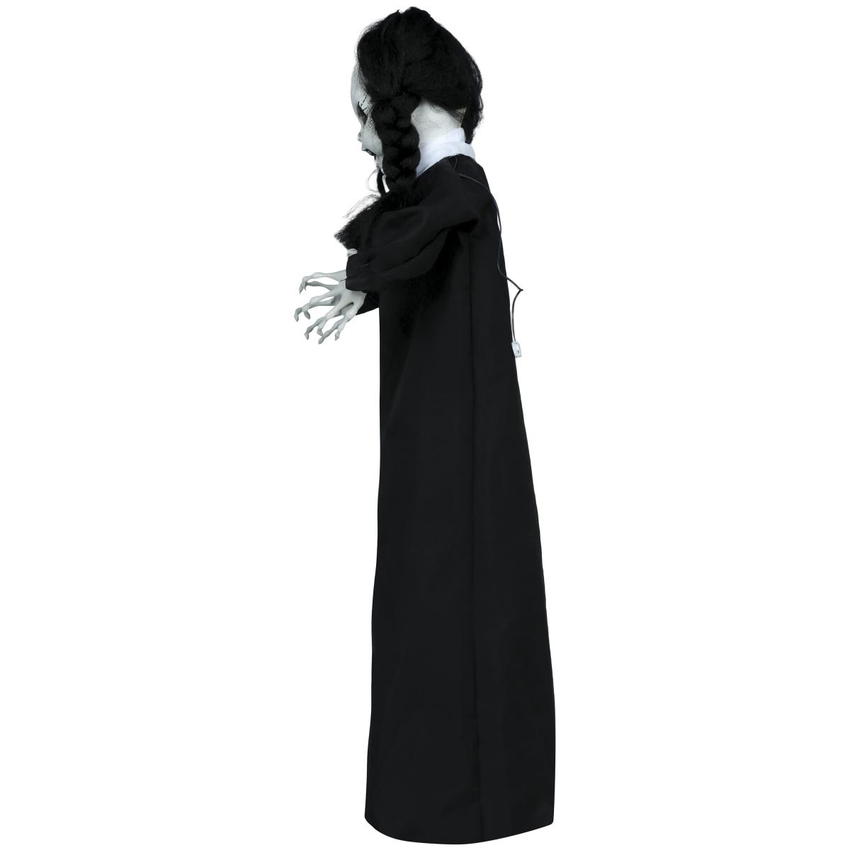 Bambola zombie luci movimento 95 cm