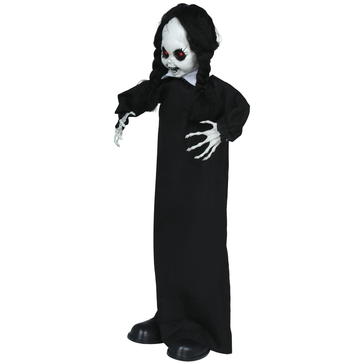 Bambola zombie luci movimento 95 cm