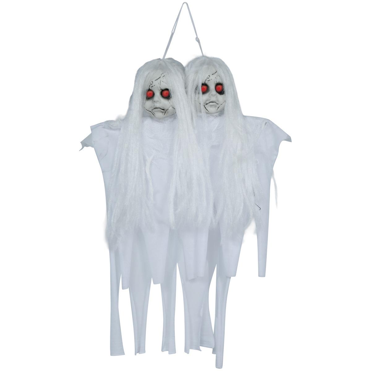 Bambola zombie coppia da appendere 55 cm