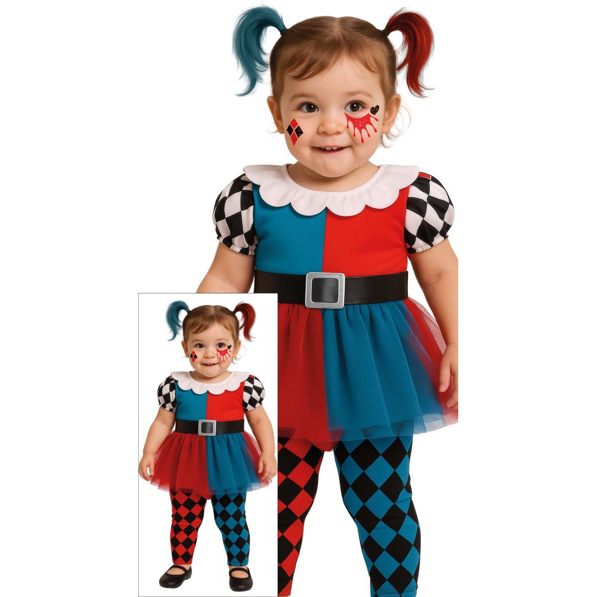 Costume harley quinn bebè