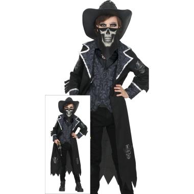 Costume cow boy gotico bambino