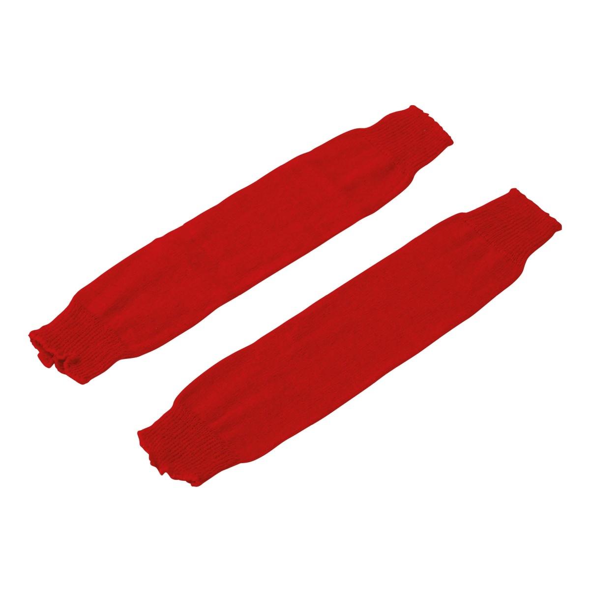 Scaldamuscoli rosso fluo 2 pz