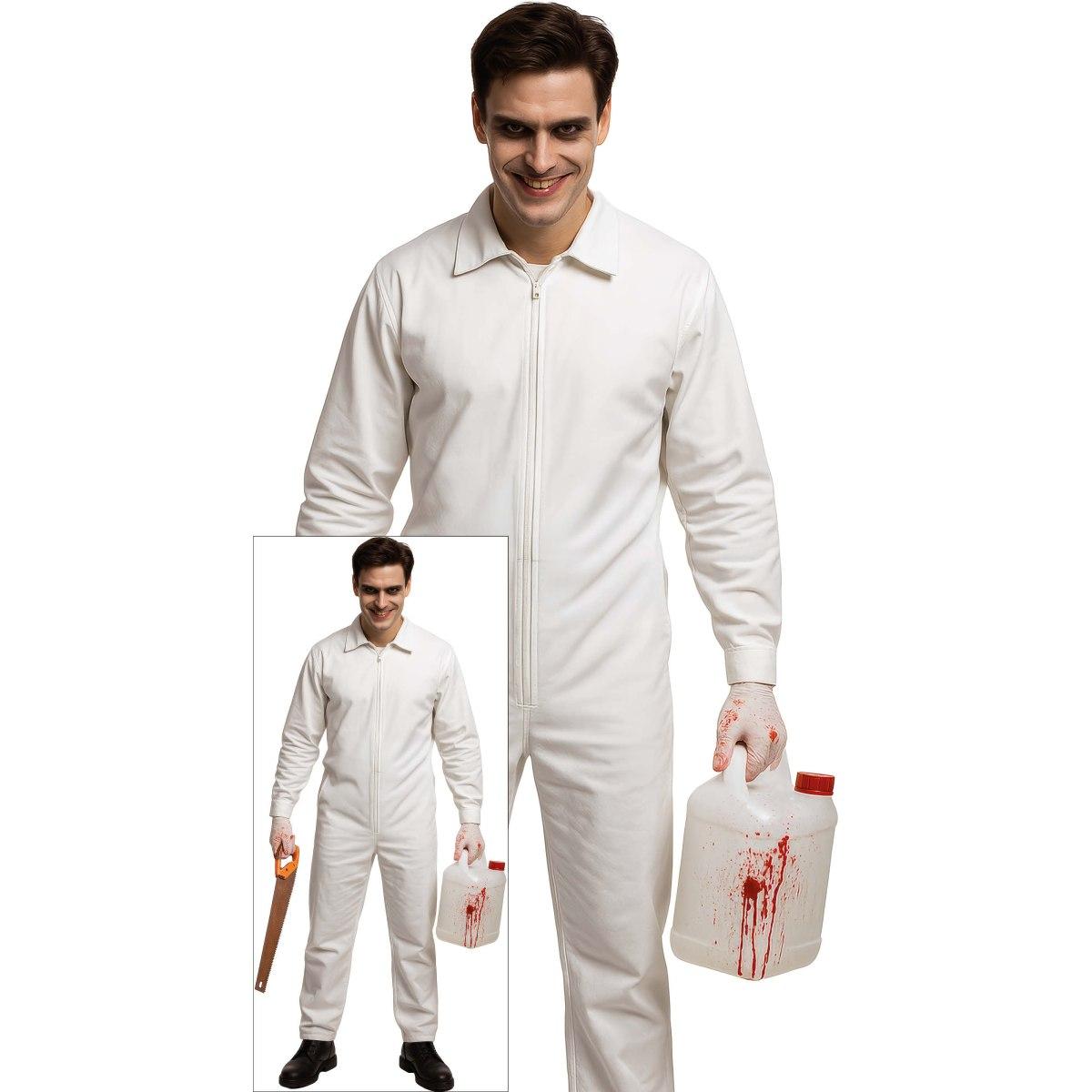 Costume tuta bianca uomo