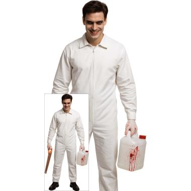 Costume tuta bianca uomo