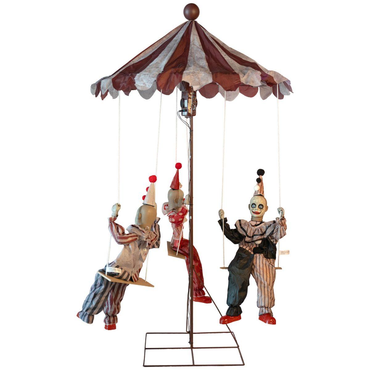 Giostra animatronica con 3 clown 220 cm