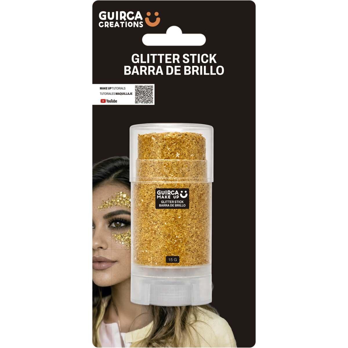 Trucco stick glitter oro