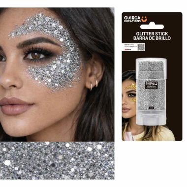 Trucco stick glitter argento |_127