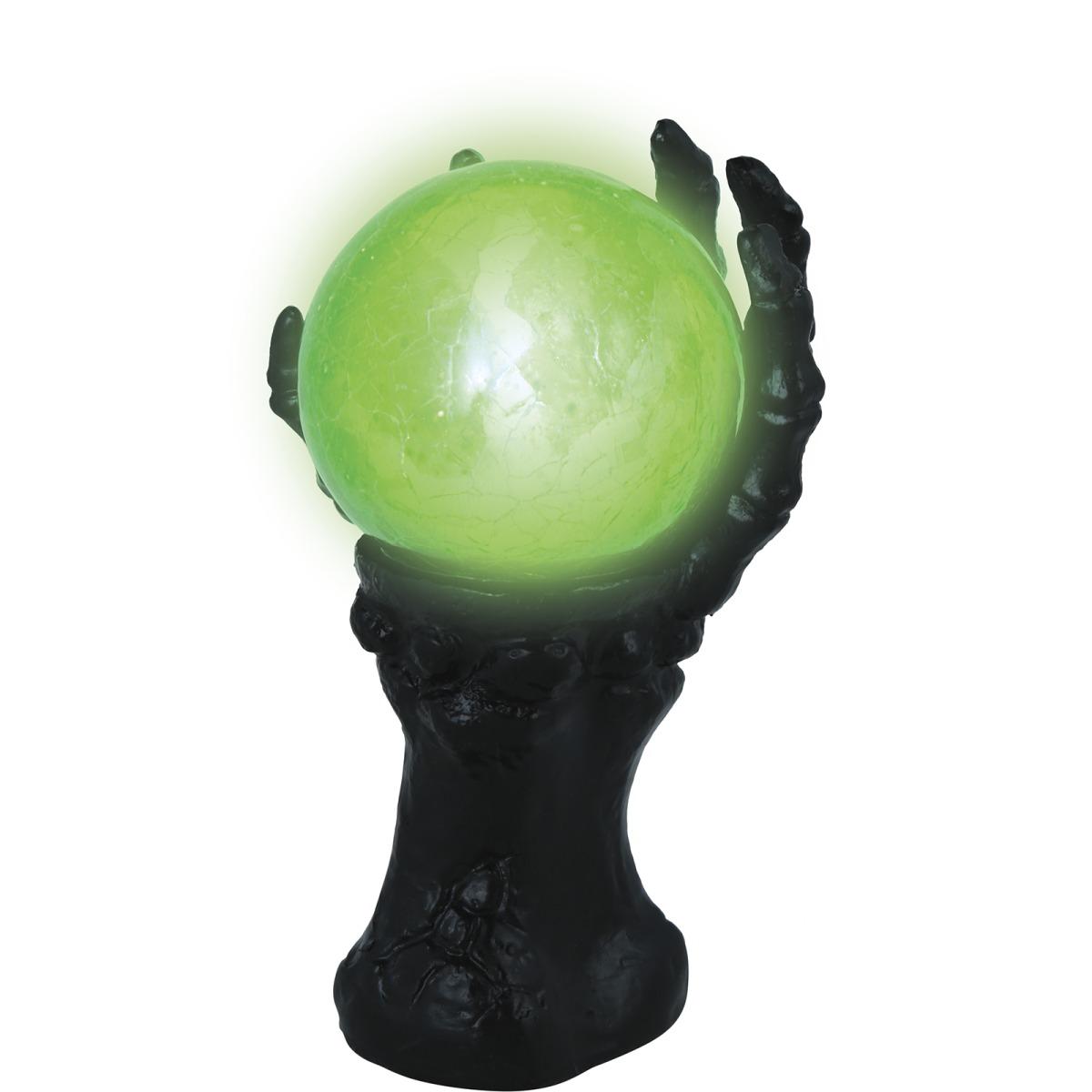 Sfera magica caleidoscopica mano luminosa 14 x 8 cm