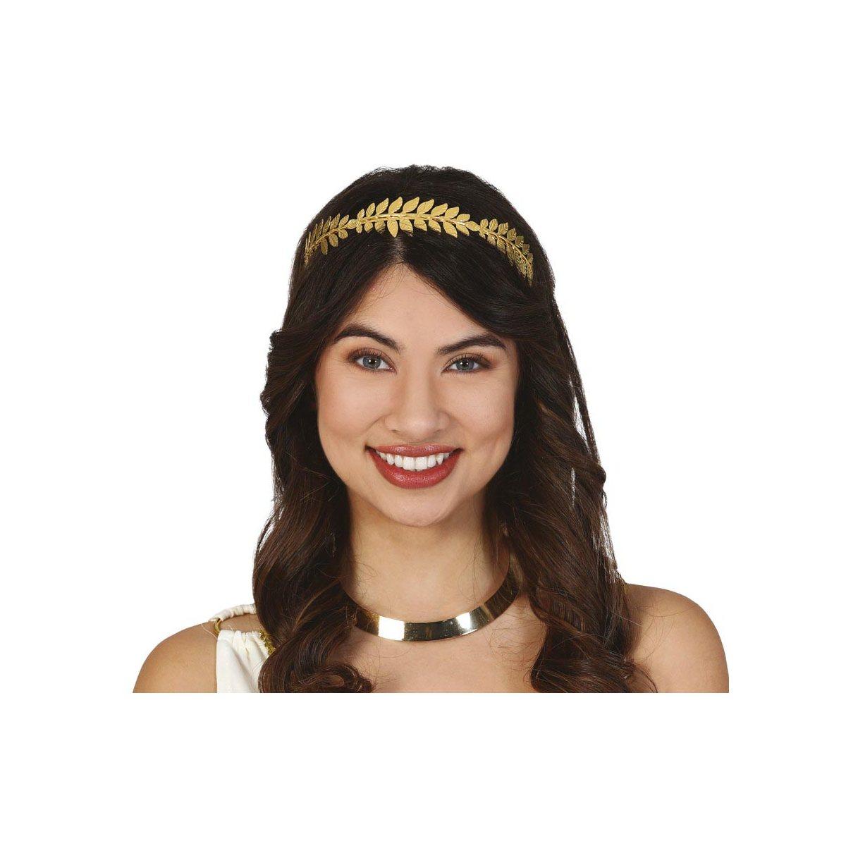 Diadema copricapo romana greca oro