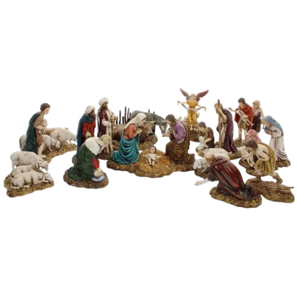 Natività Moranduzzo 9 cm set 14 pz