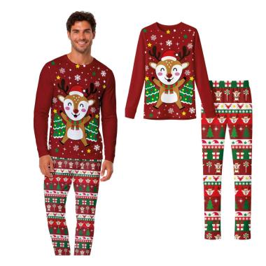 Pigiama Natale rosso renna | M2 Store