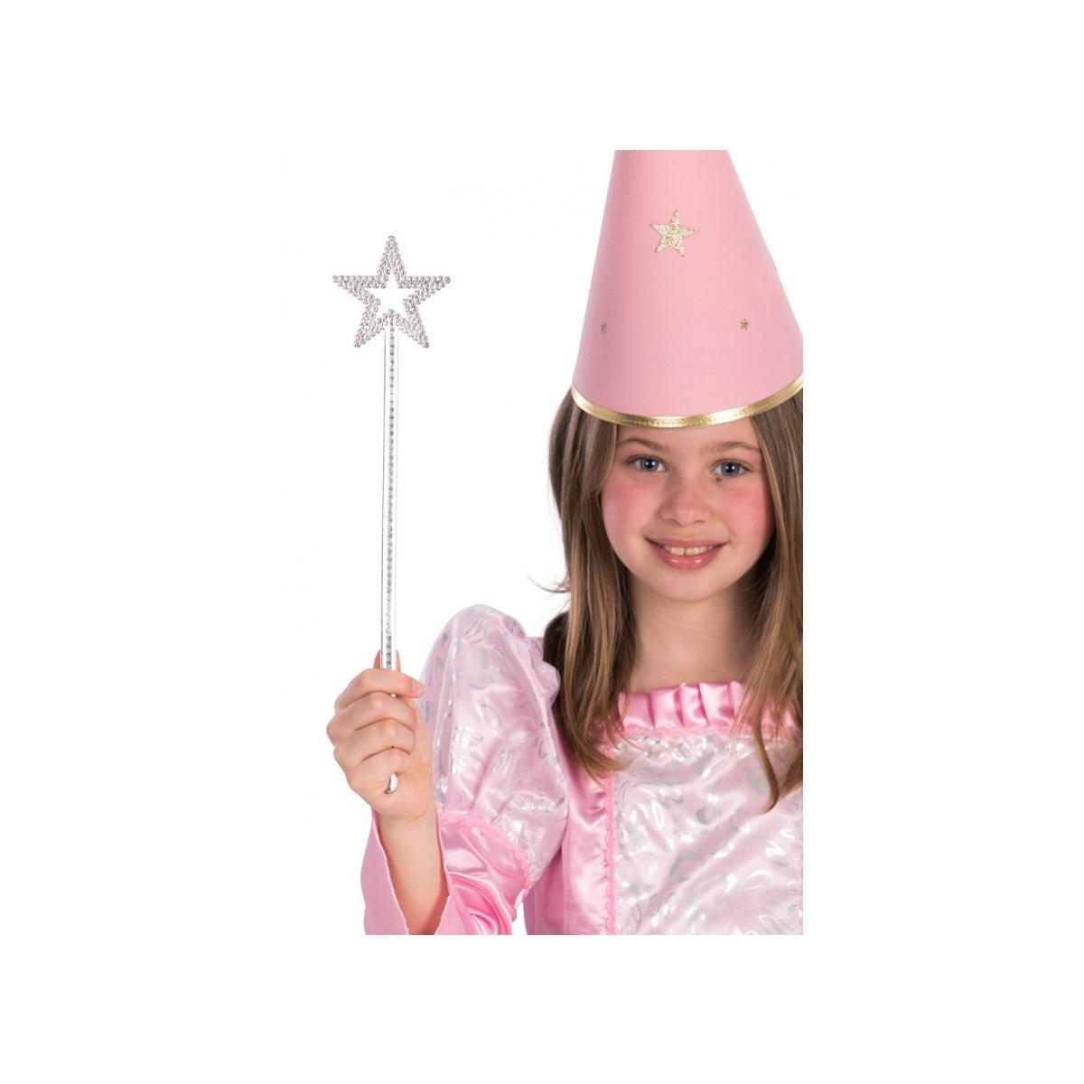 Bacchetta Argento Con Stella cm.34 |Carnival Toys