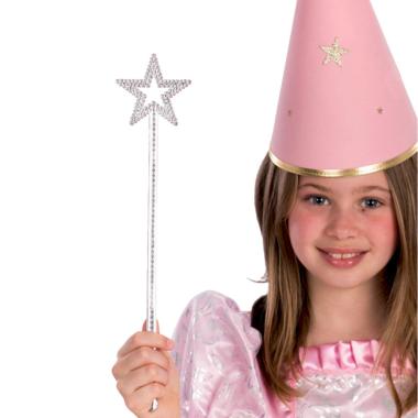 Bacchetta Argento Con Stella cm.34 |Carnival Toys