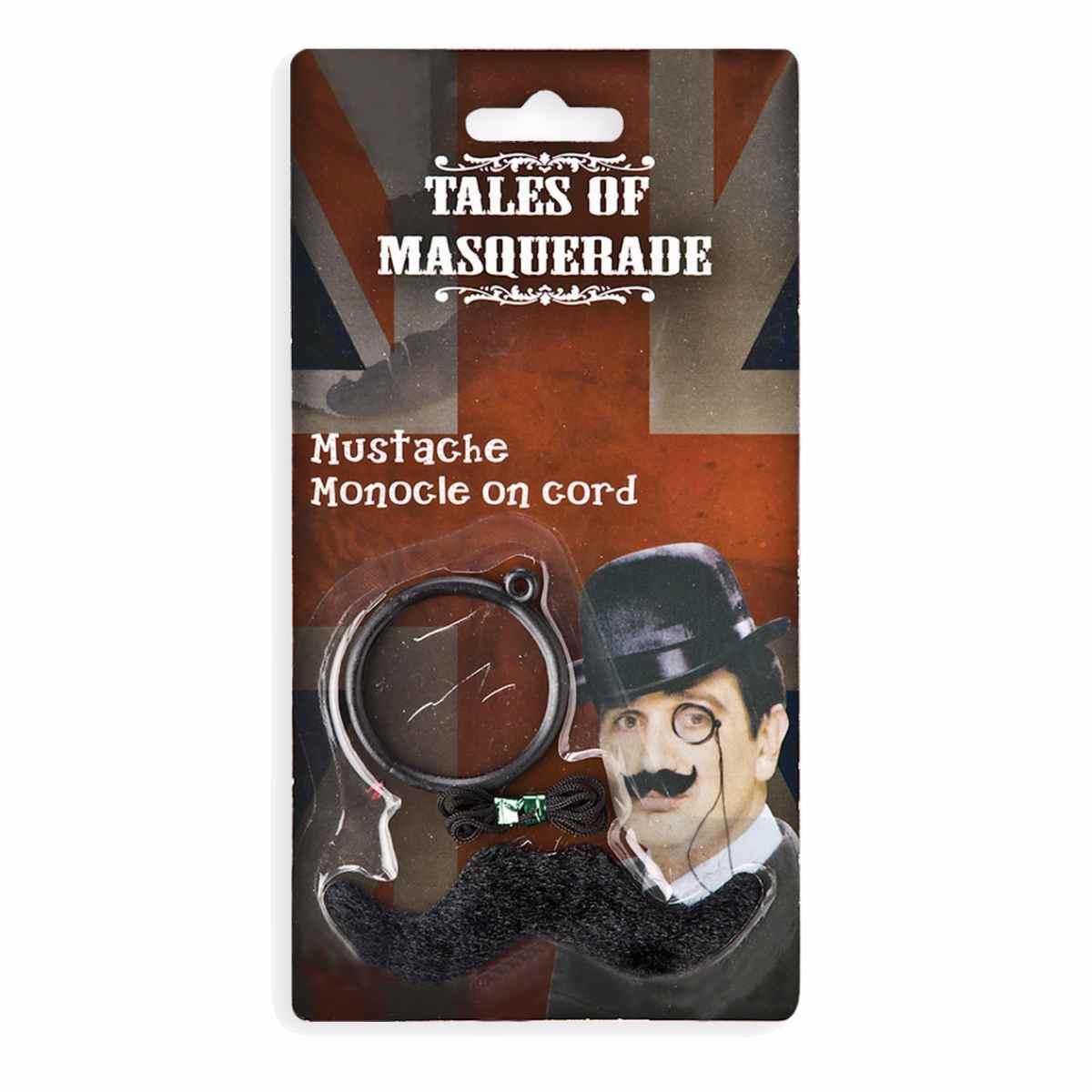 Monocolo Detective Con Baffi |Carnival Toys