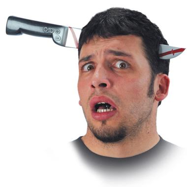 Cerchietto Con Coltello Insanguinato |Carnival Toys