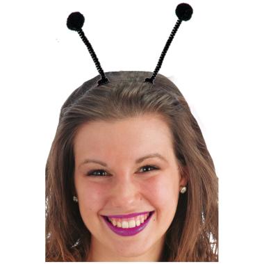 Cerchietto Con Antenne Nero |Carnival Toys