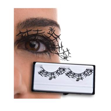 Trucco Ciglia Con Ragnatele |Carnival Toys