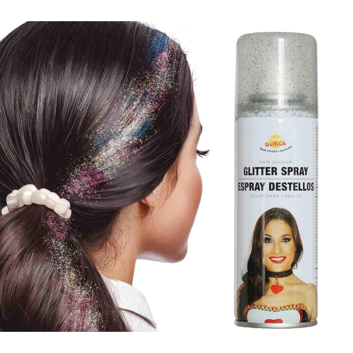 Spray Capelli Glitter Multicolor Ml.125 |Guirca