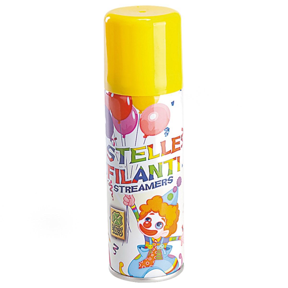 Stelle Filanti Spray Gialle Ml.83 |Carnival Toys