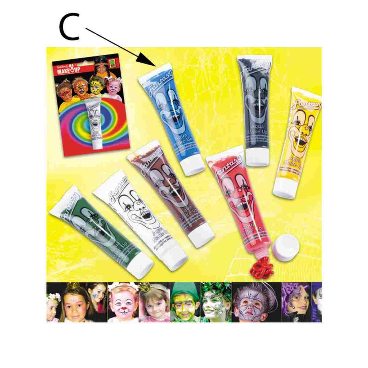 Trucco Crema Tubo Colori Assortiti Ml.20 |Carnival Toys