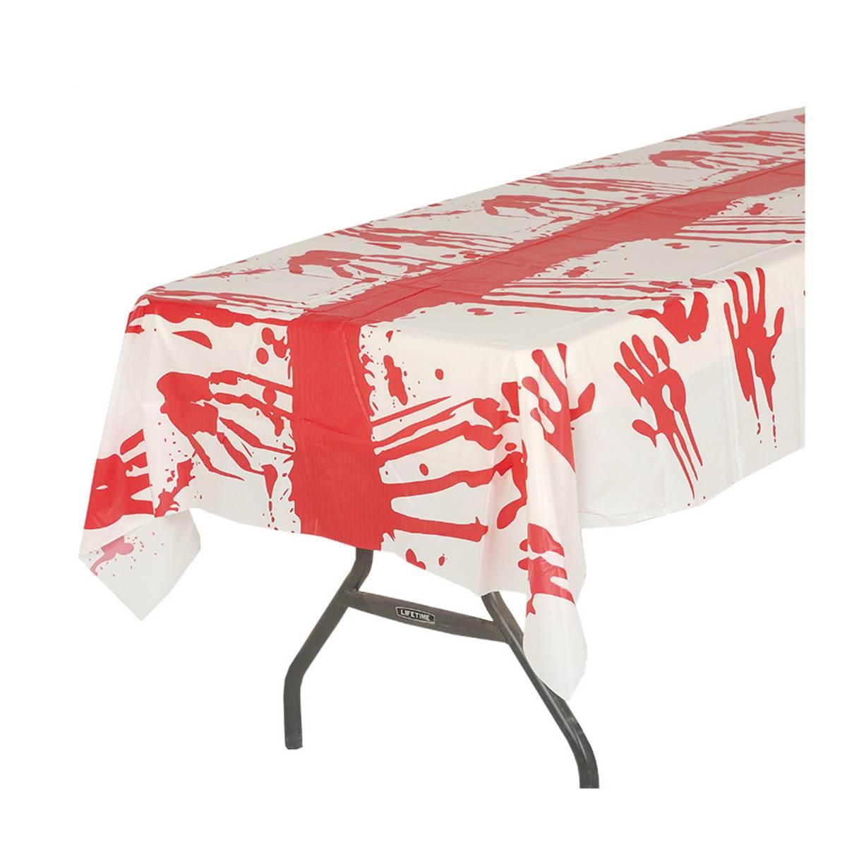 Tovaglia Halloween Insanguinata cm.135x270 |Carnival Toys