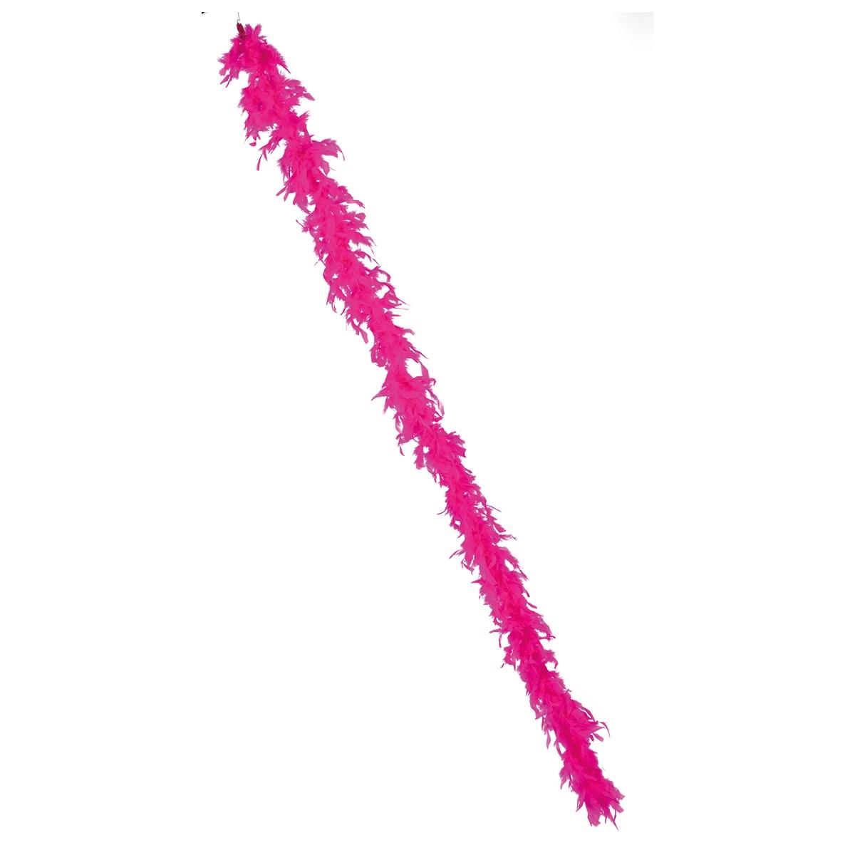 Boa Di Piume cm.180 Gr.40 Fucsia Fluo |Carnival Toys