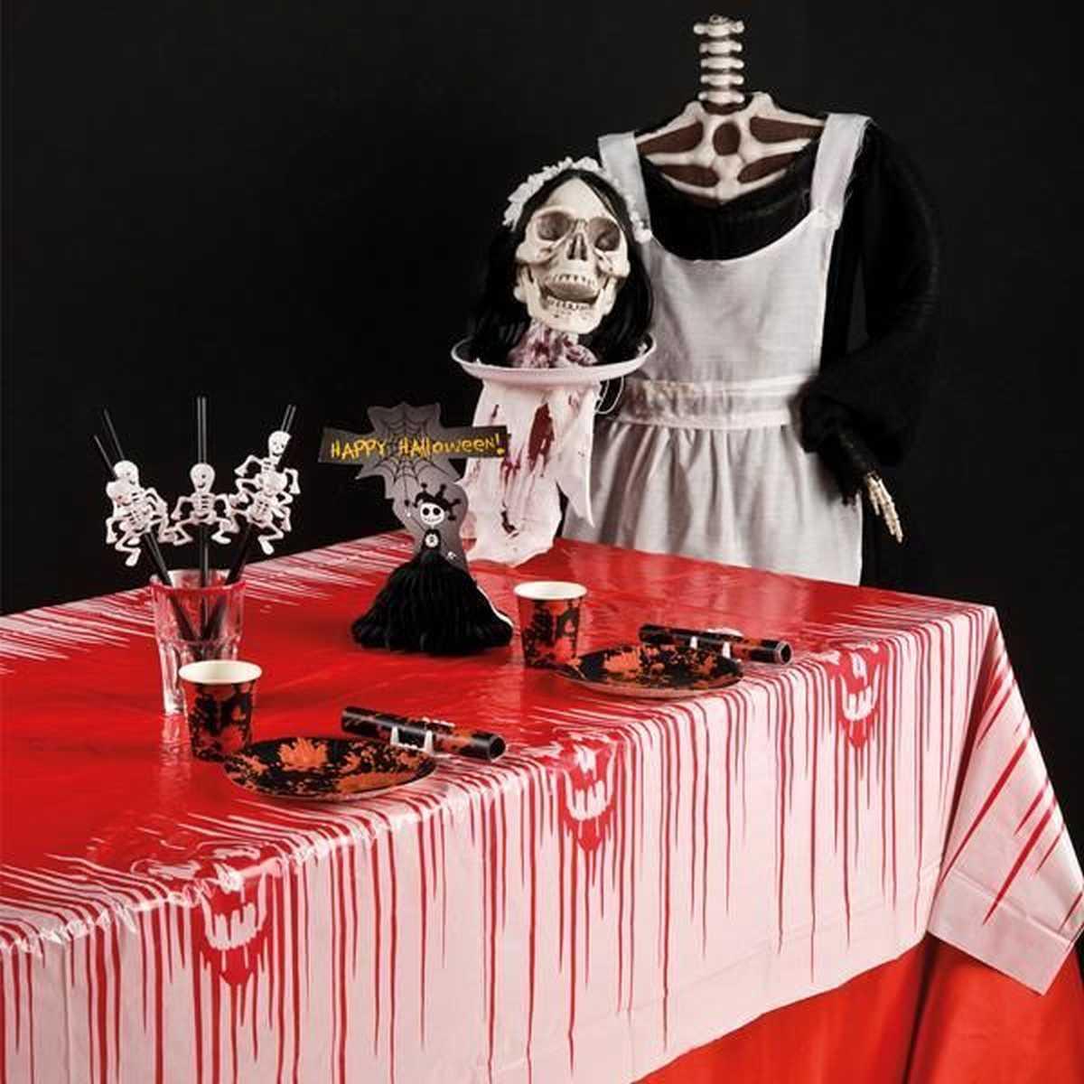 Tovaglia Halloween Insanguinata cm.180x130 |Carnival Toys