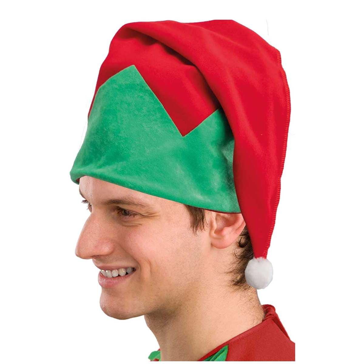 Cappello Elfo Rosso E Verde |Carnival Toys