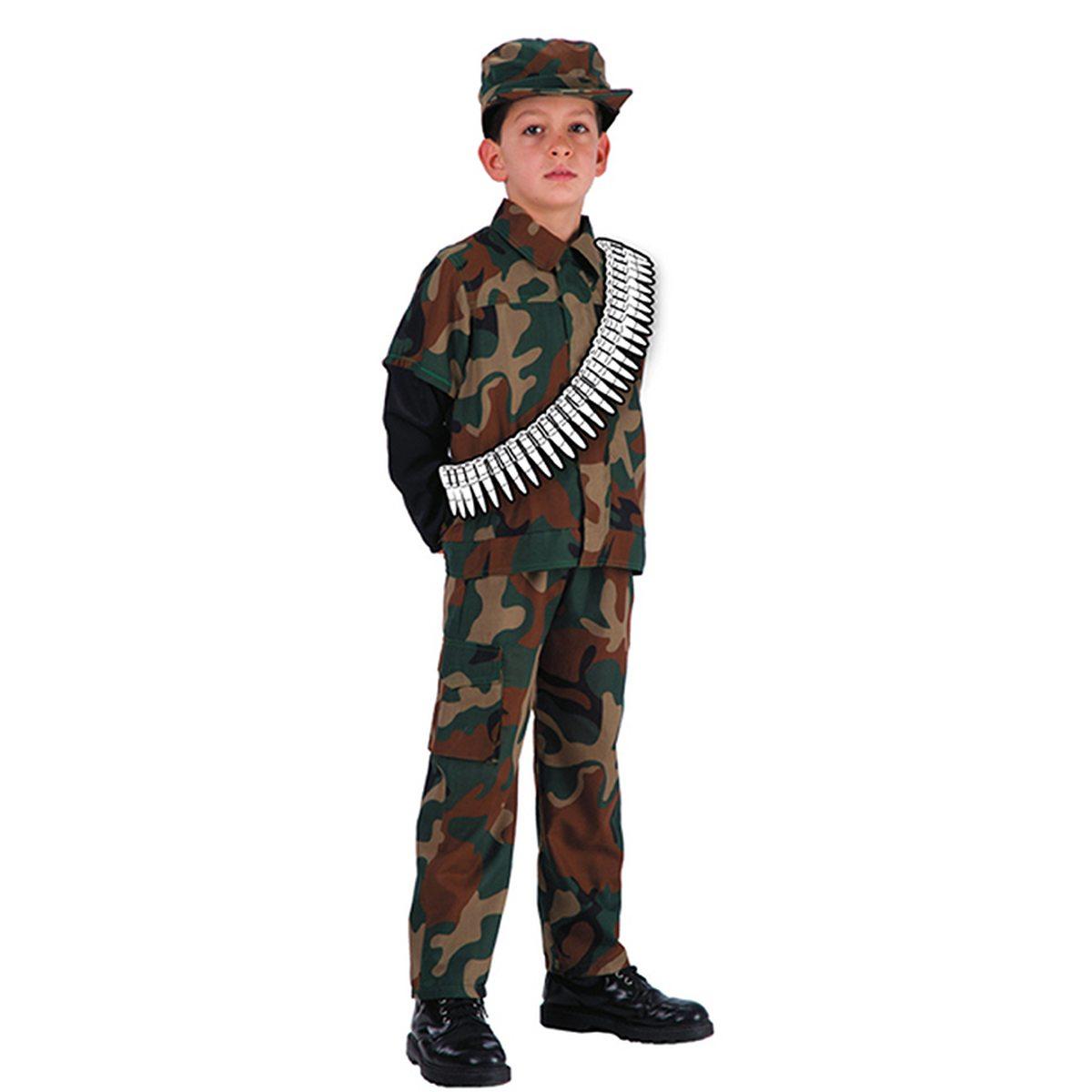 Costume Soldato Mimetica |Carnival Toys