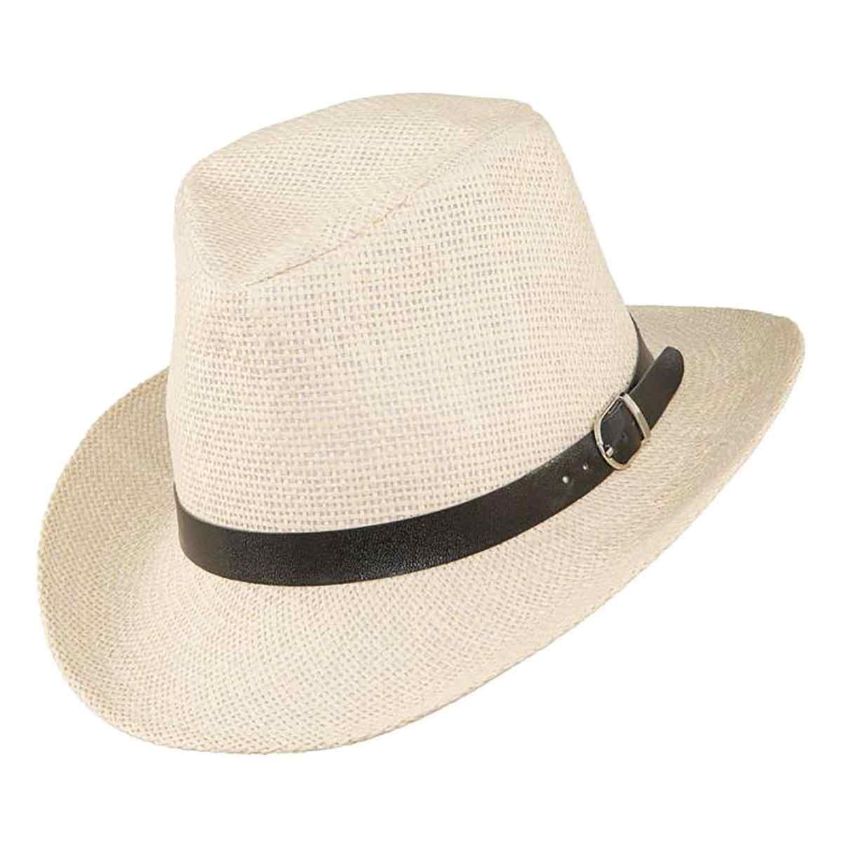 Cappello Paglietta Con Fibbia |Orlob