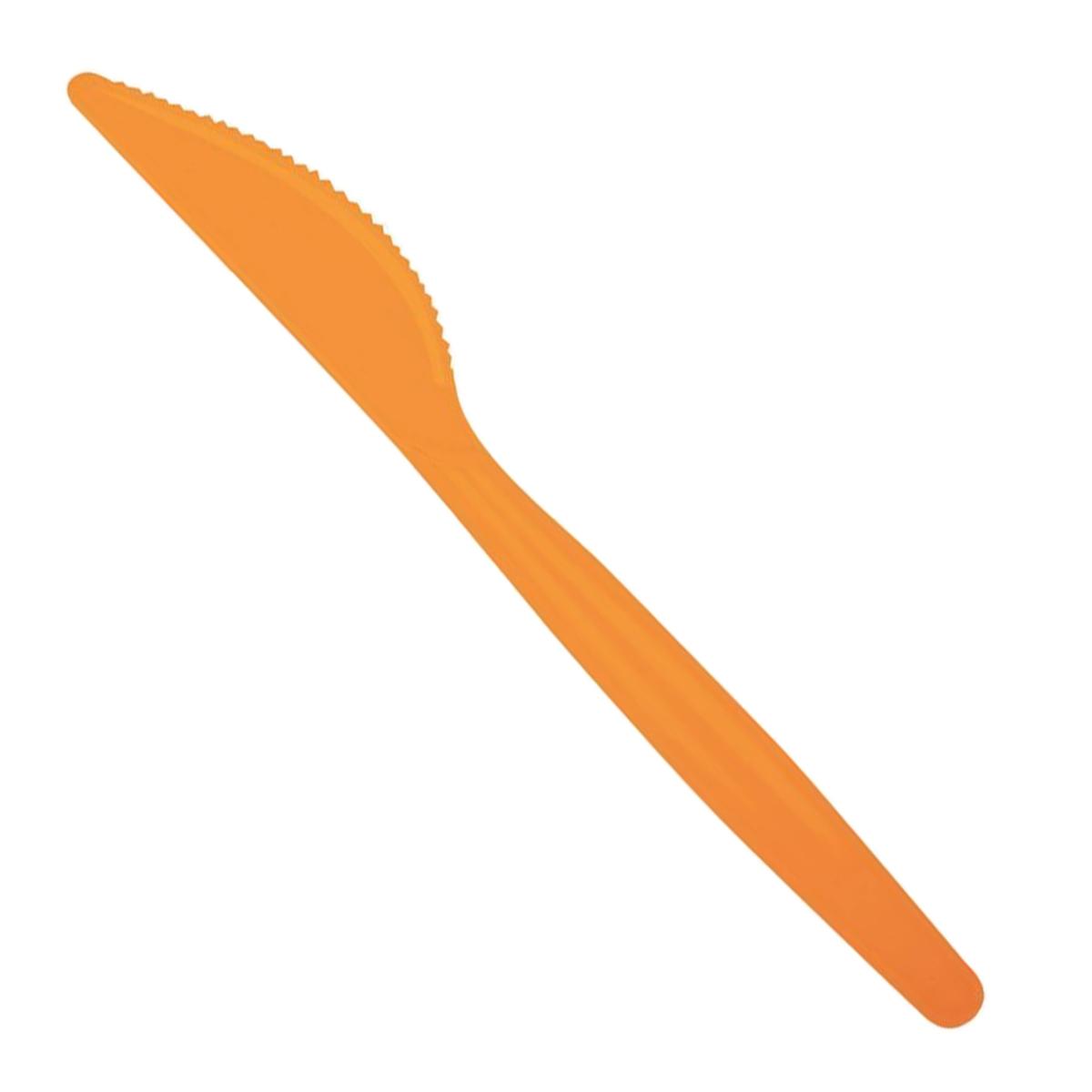 Posate Party Coltello Pvc Set pz.20 Arancio Paif |M2 Store