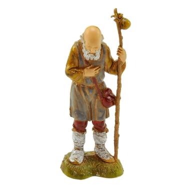 Statua cm.10 Vecchio con Bastone | Moranduzzo