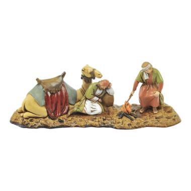 Statua cm.10 Cammellieri al Fuococon Cammello |Moranduzzo